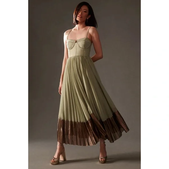 Anthropologie x Verb by Pallavi Singhee Embellished Bustier Corset Dress - Picture 2 of 6